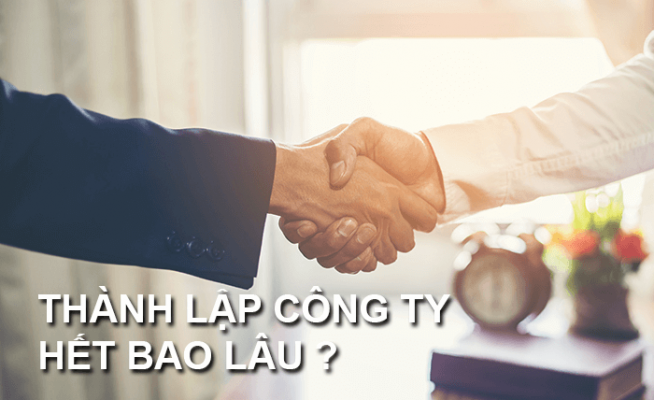 thời gian thành lập doanh nghiệp