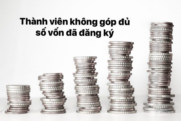 thành viên không góp đủ số vốn