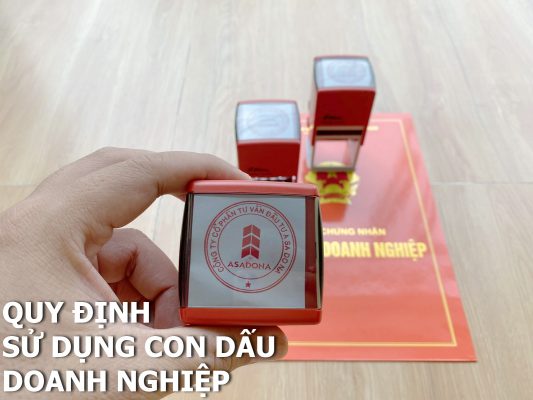 thông báo mẫu dấu doanh nghiệp