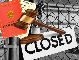 Thu hồi giấy chứng nhận đăng kí doanh nghiệp