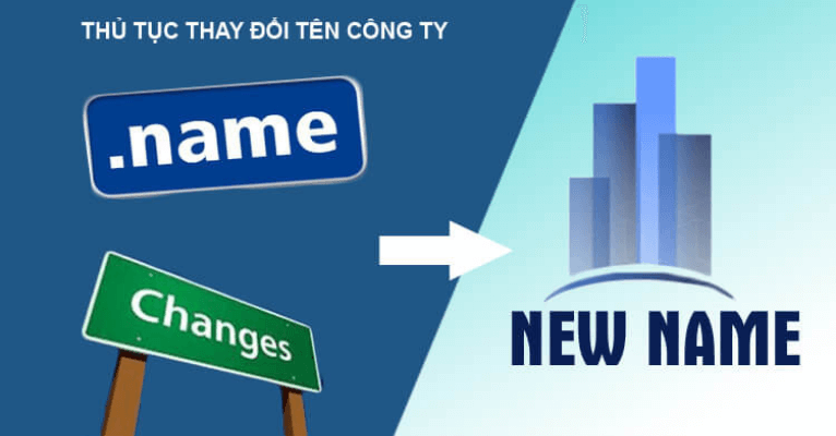 thủ tục thay đổi tên công ty