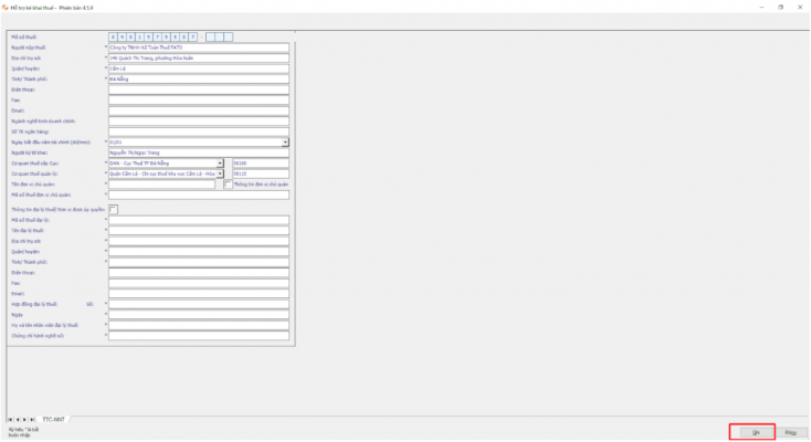 cách lập tờ khai thuế gtgt