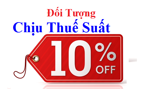 các loại thuế suất gtgt