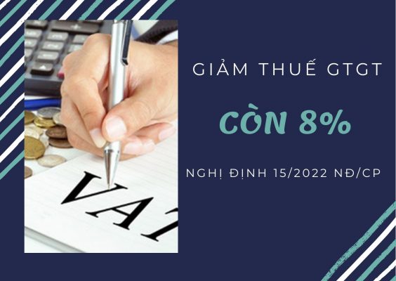 giảm thuế gtgt 2022