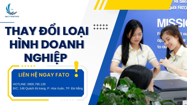 Thay đổi loại hình doanh nghiệp