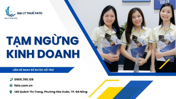 tạm ngừng kinh doanh