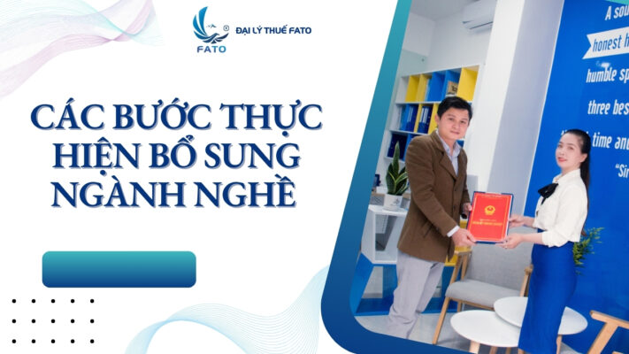 Thủ tục bổ sung ngành nghề kinh doanh