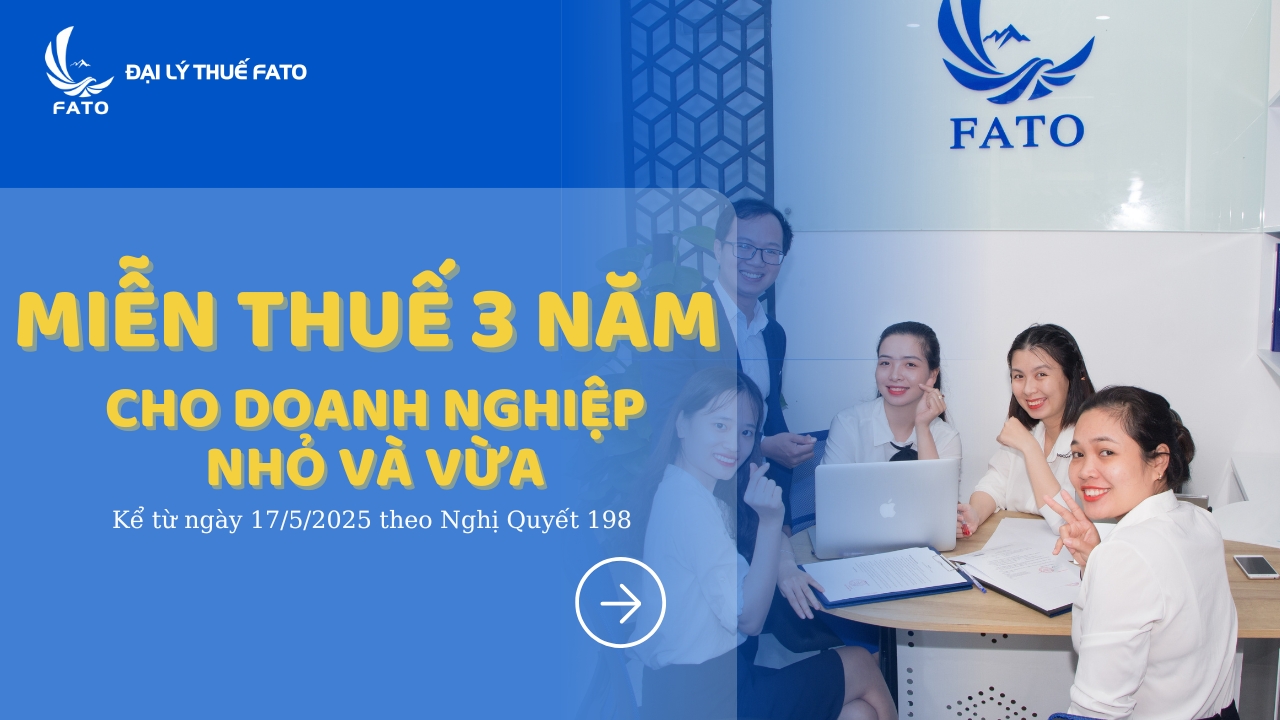 Miễn thuế 3 năm đối với doanh nghiệp nhỏ và vừa